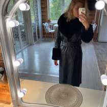 Плащь деми с мехом Berchka 42-44, в Екатеринбурге