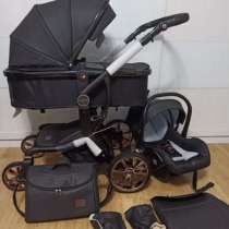 Коляска 3 в 1 из экокожи Luxmom 608, в Балаково