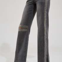 Джинсы со стразами Shilliano, в Новом Уренгое