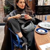 Сумка кожаная Bottega Veneta, в Москве