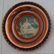 Тарелочка настенная винтажная Ретро (X775), в Москве