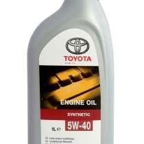 Toyota 5w40 Synthetic Engine Oil, канистра 1 литр, в Красноярске