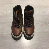 Зимние ботинки из натуральной кожи, в Орехово-Зуево
