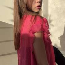 Розовая блузка с короткими рукавами, в Казани