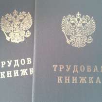 Трудовая книжка ТК-1, в Новосибирске