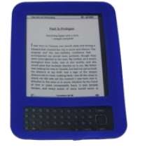 Чехол для электронной книги Amazon Kindle 3 силикон синий, в Москве