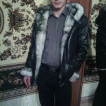 Стильная мужская кожаная куртка, в Омске