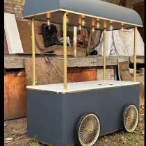 Тележка для кофе Carrettino Retro премиум, в Москве