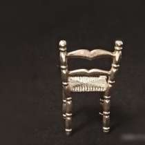 Антикварный серебряный стульчик-миниатюра, в Магнитогорске