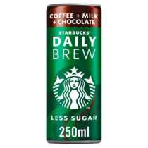 Кофейный напиток Starbucks Daily Brew Chocolate 250мл, в Москве