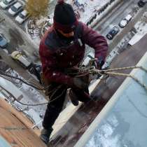 Очистка крыши от снега, льда, сосулек, в Ростове-на-Дону