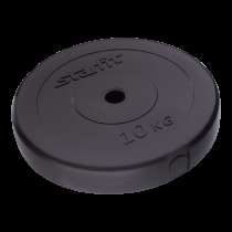 Диск пластиковый BB-203, d=26 мм, черный, 10 кг, в Сочи