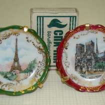 Limoges миниатюры тарелочки Париж (X705), в Москве