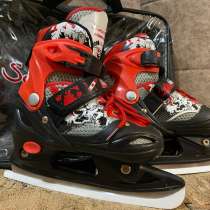 Детские раздвижные коньки 31-34 размер, в Бронницах