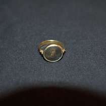 Антикварный перстень с античной греческой монетой, в Санкт-Петербурге