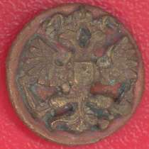 Россия пуговица Орел накладной герб чиновник, в Орле