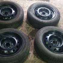 Комплект летних колес в сборе с новыми Колесными дисками, в Тюмени