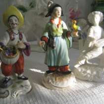 Фарфоровые статуэтки-Китайцы(композиция из 3-х)Нимфенбург, в Москве