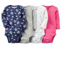 4 новых боди с длинным рукавом carters, в Санкт-Петербурге