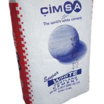 Белый цемент Cimsa CEM I 52,5 R, в Краснодаре