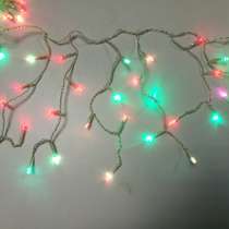 Гирлянда светодиодная RGB 220В 1,6+1,5м Led IP20, в Москве
