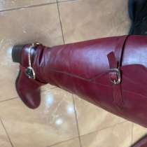 Сапоги кожаные, в Москве