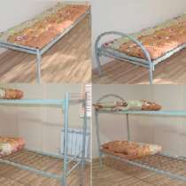 Кровати металлические эконом класса, постельные принадлежности в Нижнем Новгороде, в Нижнем Новгороде