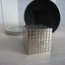 Неокуб 4мм-512 шт. (8*8*8) кубики из серебристого магнита, в Красноярске