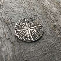 Серебряная средневековая монета, в Москве