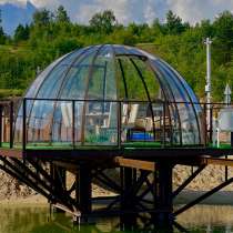Беседка в форме купола над водой «Созвездие», в Воронеже