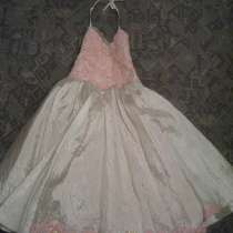 Бальное платье розовое для девочки 7-8 лет, в Москве