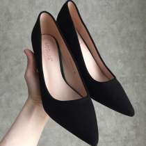 Туфли чёрные женские, 38 размер (новые), в Иркутске