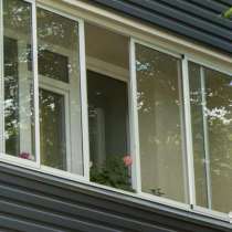 Окна из алюминия для балкона в хрущёвке, в Одинцово