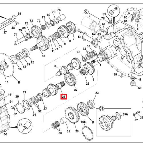 Схема кпп jcb 3cx