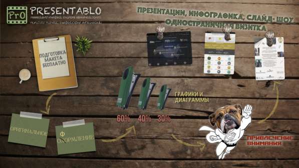 Презентация / Инфографика / Визитка / Логотип в Москве фото 150