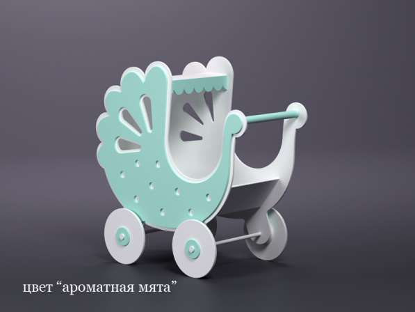 Коляска для куклы из игрового набора "Маленькая Мама" в Москве фото 3