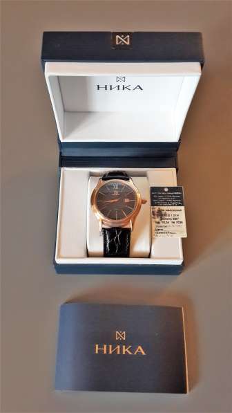 Продам часы мужские золотые "Ника" из коллекции Celebrity в Томске