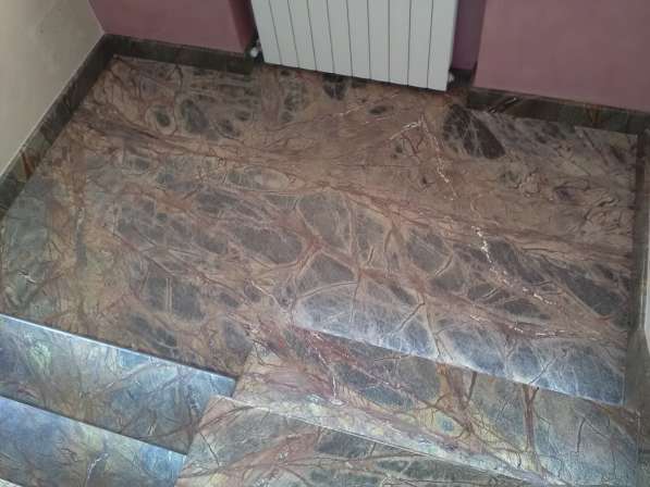 Лестницы из натурального камня мрамора и гранита в Красногорске фото 17