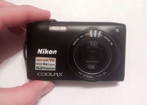 Фотоаппарат Nikon Coolpix S3200 - 16 Мп - HD -Короб, Докум ! в 