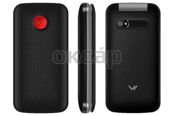 Телефон мобильный Vertex C308 черный