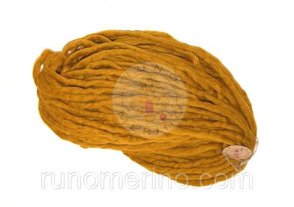 Объёмная пряжа, цвет №34 ЯНТАРЬ в фото 9