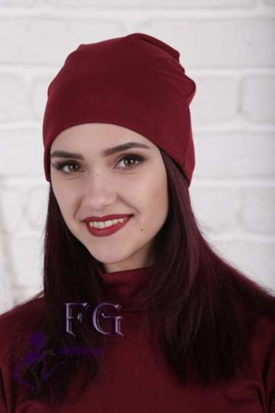 Шапочка трикотажная в фото 5