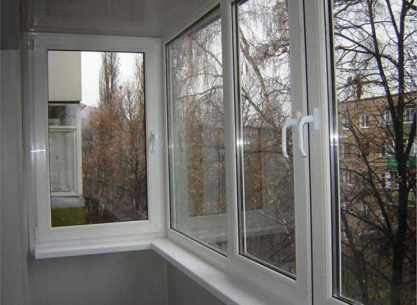 Остекление и отделка балконов лоджий. Гарантия в Новосибирске