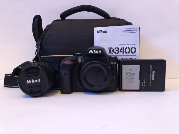 Nikon D3400 + oбьектив