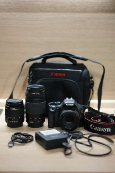Фотокамера Canon 550D + объективы в Москве фото 6