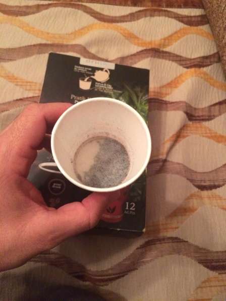 Чай и кофе в одноразовым бумажном стакане в фото 4