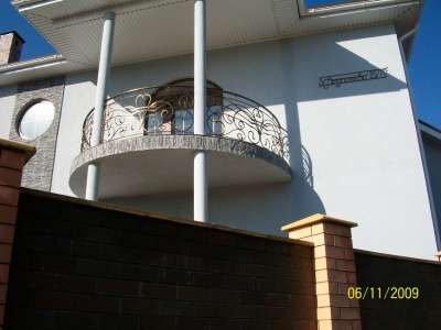 Кованные перила для балконов, лестниц. ковка, балконы в Краснодаре фото 3