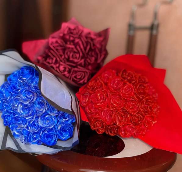 Букеты из атласных ленточек в Ряжске