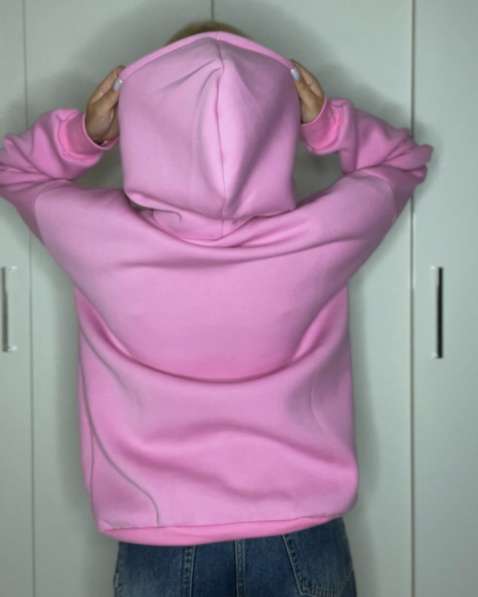 Худи женское теплое оверсайз в Москве фото 4