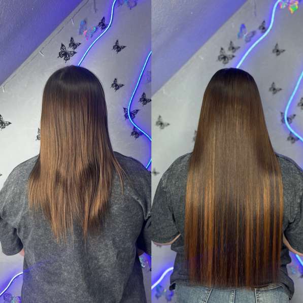 Наращивание волос в Чите фото 4